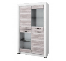 Шкаф-витрина для посуды Оливия 2V2D Шкаф-витрина для посуды Оливия 2V2D