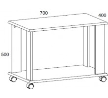Журнальный столик Оливия L Журнальный столик Оливия L