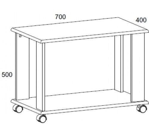 Журнальный столик Оливия L Журнальный столик Оливия L