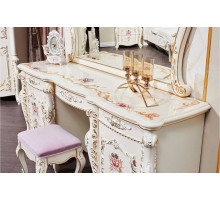 Туалетный столик с зеркалом Венеция Классик (крем) Туалетный столик с зеркалом Венеция Классик (крем)