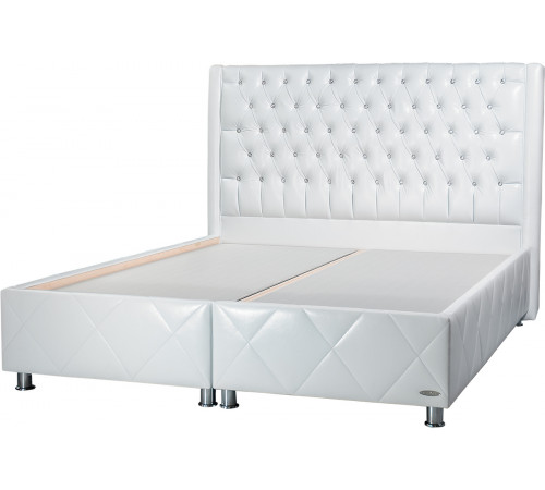 Двуспальная кровать с подъемным механизмом и мягким изголовьем Флора FLORA в кожзаме D0195 Двуспальная кровать с подъемным механизмом и мягким изголовьем Флора FLORA в кожзаме D0195