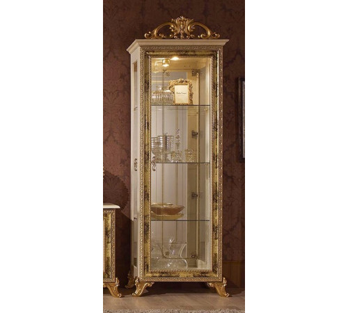 Шкаф-витрина однодверная Катя (беж) Шкаф-витрина однодверная Катя (беж)