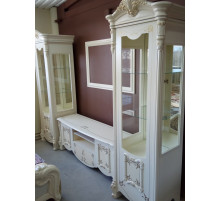 Шкаф-витрина однодверная Рафаэлла (беж) Шкаф-витрина однодверная Рафаэлла (беж)