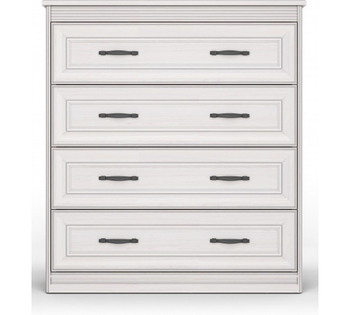 Комод Неаполь Ясень анкор светлый (патина "серебро") Комод Неаполь Ясень анкор светлый (патина "серебро")