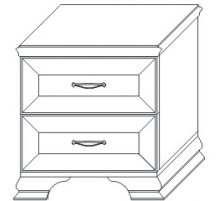 Тумба прикроватная Сиена (Бодега белый) Тумба прикроватная Сиена (Бодега белый)