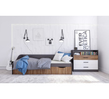 Односпальная кровать Мальма МН-135-01 Односпальная кровать Мальма МН-135-01