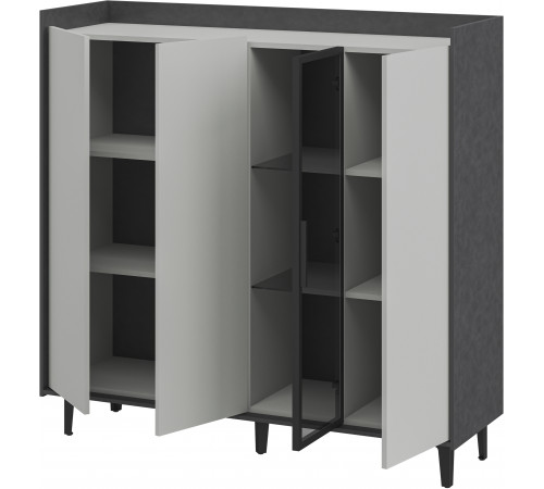 Шкаф комбинированный Модена МН-048-02 Шкаф комбинированный Модена МН-048-02