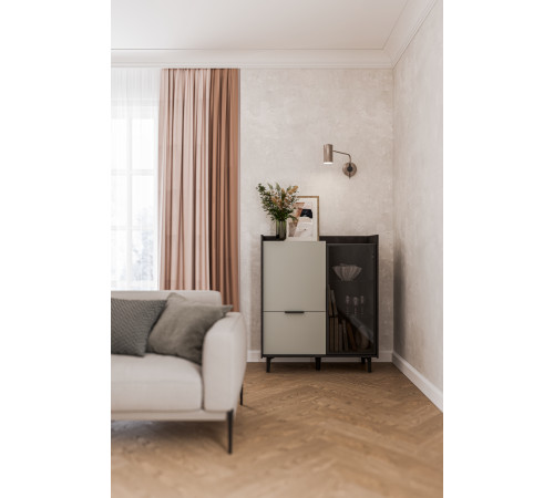 Шкаф комбинированный Модена МН-048-24 Шкаф комбинированный Модена МН-048-24