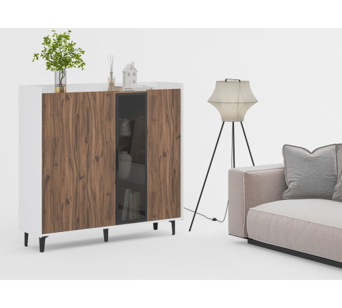 Шкаф комбинированный Модена МН-048-02 Шкаф комбинированный Модена МН-048-02