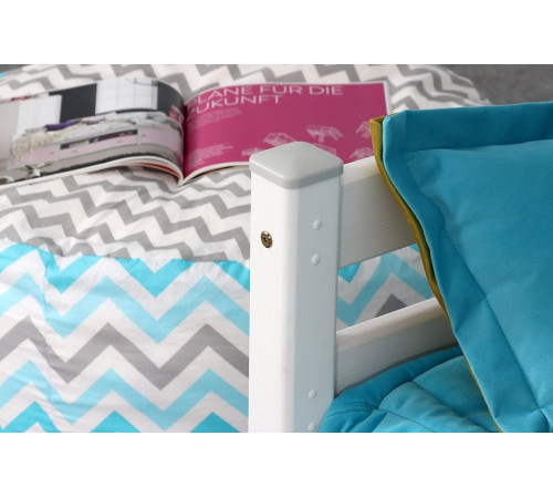 Двухъярусная кровать Адель (белая)