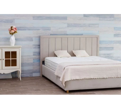 Двуспальная кровать Лайм MUR-IK-LIME с мягкой спинкой Двуспальная кровать Лайм MUR-IK-LIME с мягкой спинкой