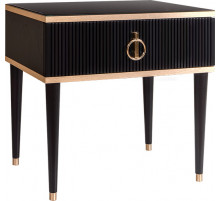 Прикроватная тумба Rimini Solo РМТП-1 (s) (черный) Прикроватная тумба Rimini Solo РМТП-1 (s) (черный)