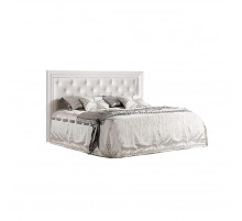 Двуспальная кровать с подъемным механизмом Амели АМКР140-2 с мягкой спинкой (дуб) Двуспальная кровать с подъемным механизмом Амели АМКР140-2 с мягкой спинкой (дуб)