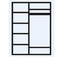 Трехстворчатый шкаф для одежды с зеркалом Амели АМШ1/3 (дуб) Трехстворчатый шкаф для одежды с зеркалом Амели АМШ1/3 (дуб)