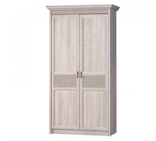 Двухдверный шкаф для одежды Лючия 180 светлый Двухдверный шкаф для одежды Лючия 180 светлый
