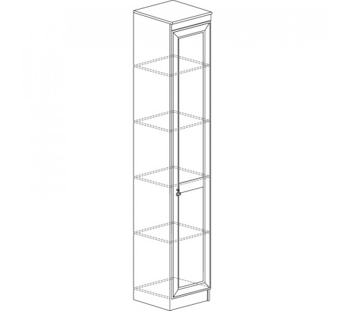 Шкаф для одежды Инна 616 светлый Шкаф для одежды Инна 616 светлый