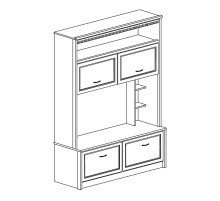 Стенка в гостиную Лючия 188 светлая Стенка в гостиную Лючия 188 светлая