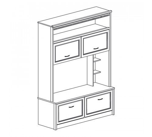 Стенка в гостиную Лючия 188 светлая Стенка в гостиную Лючия 188 светлая